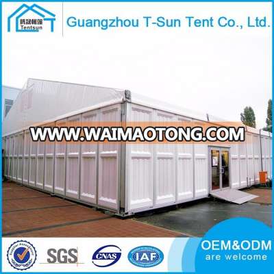 China Manufacturer Low Cost Aluminum Frame Tent Outdoor Prefabricated Warehouse Tent