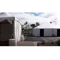 Custom temporary emergency hospital tent